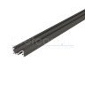 2109 E | Профиль черный накладной алюминиевый для светодиодных лент  
