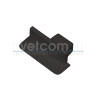 2409 E | Профиль черный врезной алюминиевый для светодиодных лент  