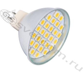 Лампа MR16 LED 27SMD5050