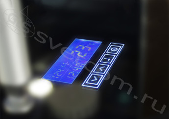DVs-1 | Часы с выключателем для установки за зеркало
