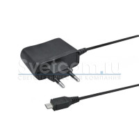 Источник питания стабилизированного напряжения  220/5V 1A, с проводом и микро-USB
