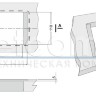 2xSCHUKO + 2xUSB | Блок розеток выдвижной горизонтальный со шнуром питания