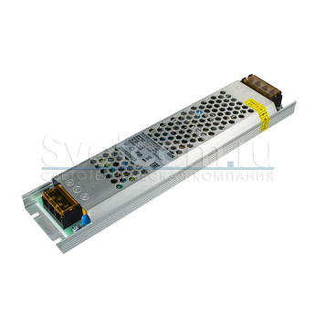 12V150W IP20 | источники питания постоянного напряжения в ТОНКОМ алюминиевом вентилируемом корпусе