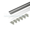 КСС 2507W анод | Набор алюминиевых профилей 3 м