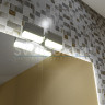 LED Cub6 Acryl IP44 | светильник для зеркал с блоком питания