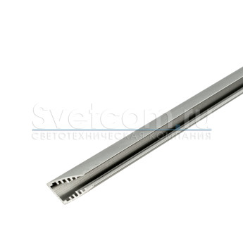 1318 анод | Профиль для стеклянных полок алюминиевый