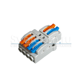 K214, K216 | Соединитель-разветвитель клеммный проходной 32А 250В 