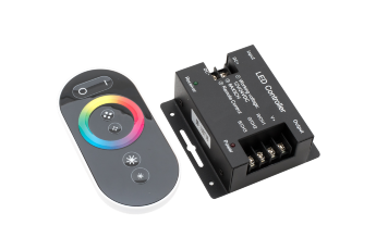 Контроллер 4L-RGB-RF 12/24В 288/576Вт + пульт ДУ сенсорный