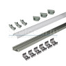 КСС 1607 анод | Набор алюминиевых профилей 3 м КСС 1607 анод | Набор алюминиевых профилей 3 м