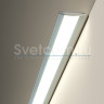2507E | Профиль БЕЛЫЙ встраиваемый алюминиевый для светодиодных лент