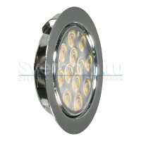 LED Replis-1 | светильник мебельный встраиваемый, светодиодный 12V
