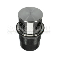 POP-UP LIFT 4xSCHUKO | вертикальный блок розеток автовыдвижной со шнуром питания нержавейка