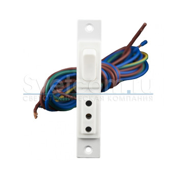 Выключатель с розеткой мебельный 303-2