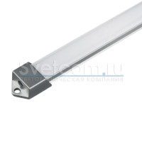 1307 анод | Профиль накладной алюминиевый для светодиодных лент