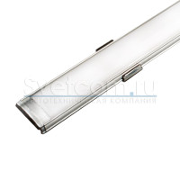 1804L анод | гибкий профиль накладной алюминиевый для светодиодных лент