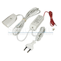 КСС Выключатель сенсорный DKs-1 + сет. провод 220В 1.0 м с вилкой + Розетка