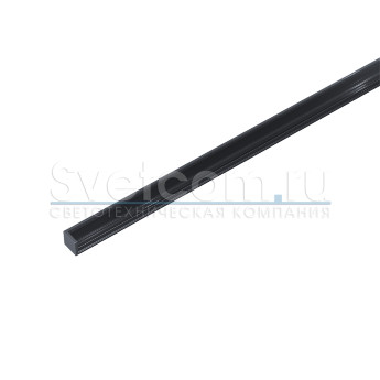 0806W черный | Профиль накладной алюминиевый для 5 мм светодиодных лент  