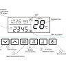 DVs-3 | Часы с ЖК дисплеем, индикатором температуры, FM, Bluetooth