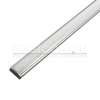 1707E анод | Профиль накладной алюминиевый для светодиодных лент