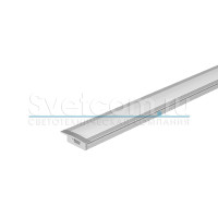 2207W анод | Профиль врезной алюминиевый для светодиодных лент