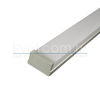 3307 | Профиль накладной алюминиевый для светодиодных лент