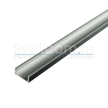 1506E анод | профиль накладной алюминиевый для светодиодных лент