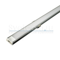1506E анод | профиль накладной алюминиевый для светодиодных лент