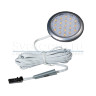 LED 19-12 | Серебристый светильник светодиодный накладной 12V