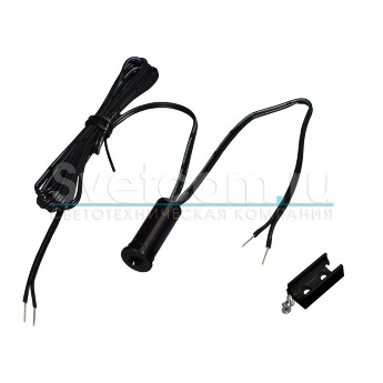 ИК выключатель DR-1 на взмах 12/24В ЧЕРНЫЙ | режим взмах руки